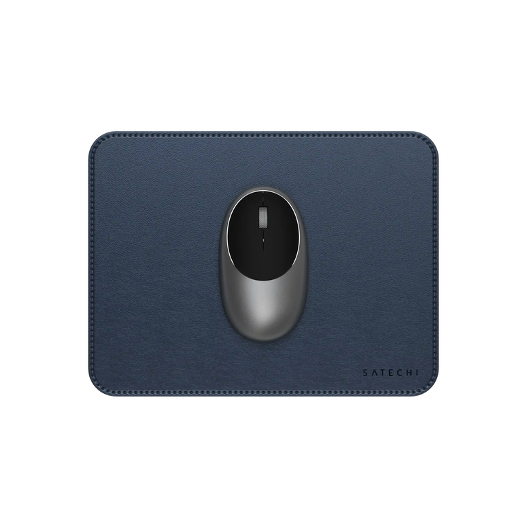 Satechi Vegan-Leather Premium Mouse Pad Podkładka pod Mysz ze Skóry Wegańskiej (Blue)