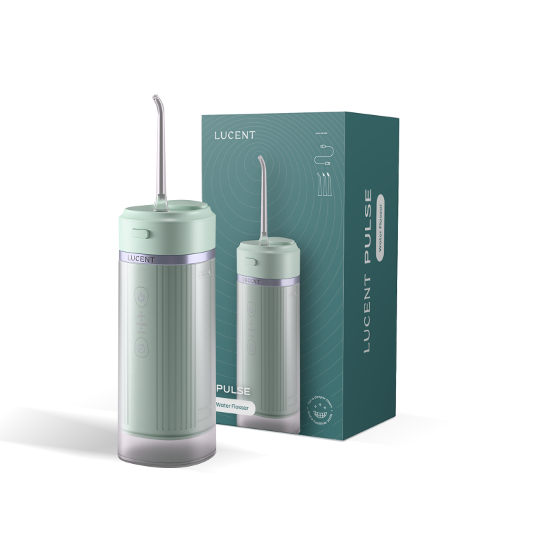 Be Lucent Pulse Water Flosser Irygator do Higieny Jamy Ustnej (Mint Green)