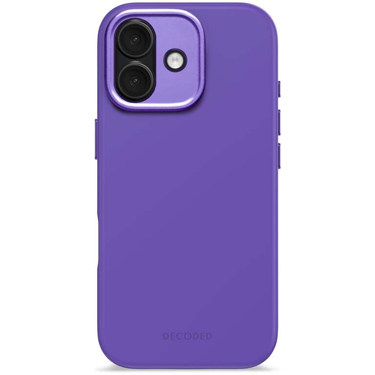 Decoded Silicone Case Etui Silikonowe do iPhone 17, Kompatybilne z MagSafe (Future Dusk)