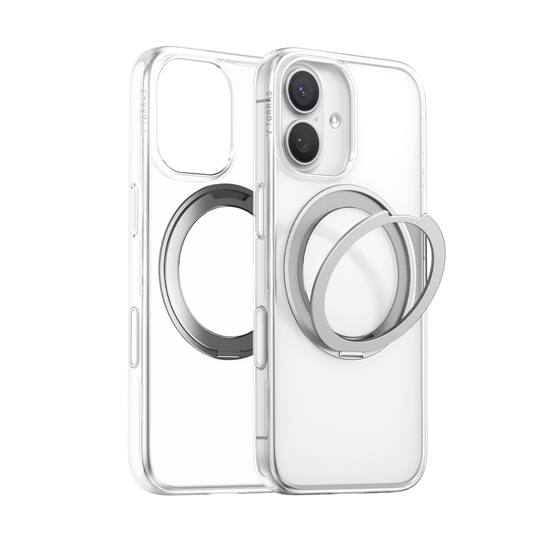 TORRAS Ostand Pro Case Etui Ochronne do iPhone 17, Kompatybilne z MagSafe (Clear)