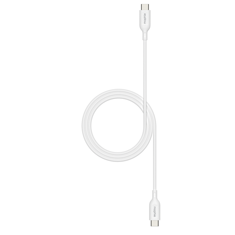 Mophie Essentials Kabel USB-C na USB-C 60W 1m (White)