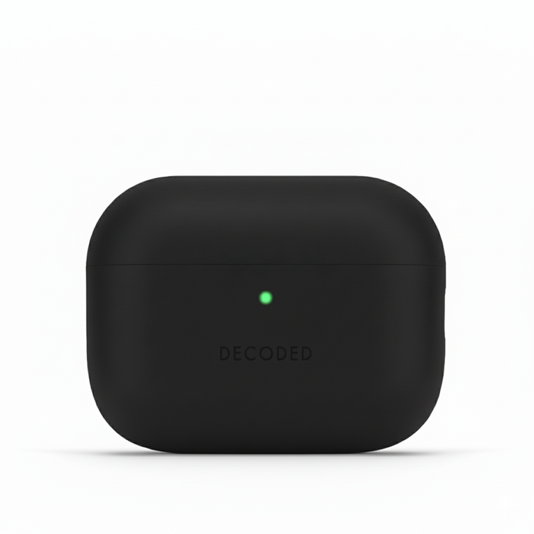 Decoded Silicone AirCase Etui Silikonowe do AirPods Pro 3 (Black)