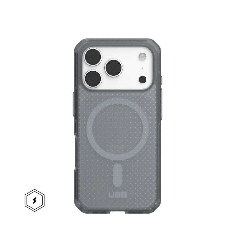 UAG Dot Case Etui Pancerne do iPhone 17 Pro, Kompatybilne z MagSafe (Ash)