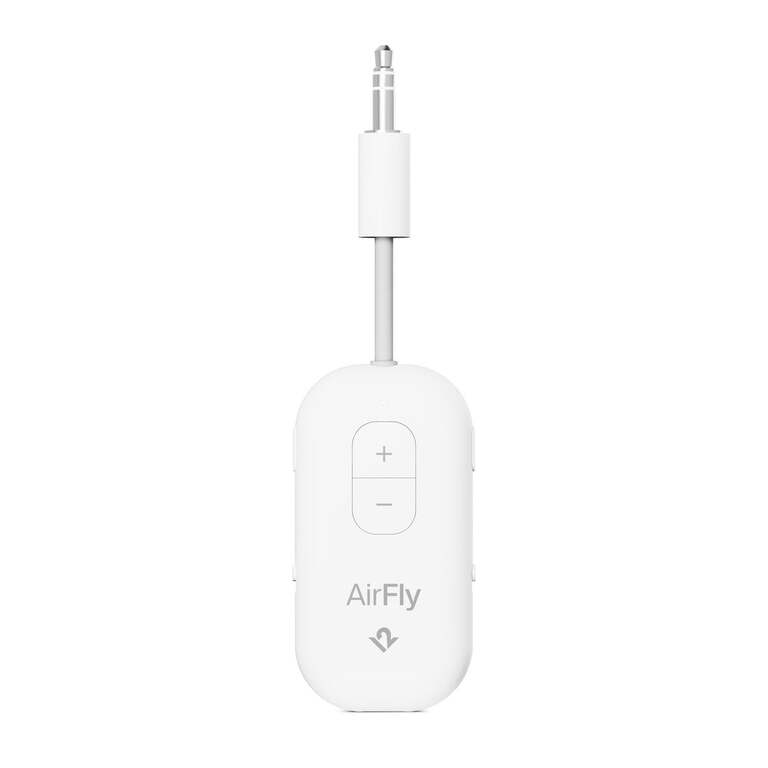 Twelve South AirFly Pro 2 Adapter Bluetooth do Wejścia 3,5mm do AirPods z AUX IN (White)