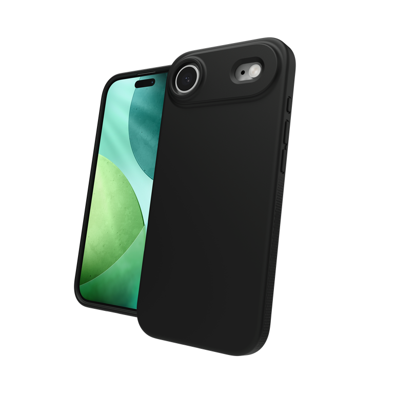 ZAGG Manhattan Snap Case Etui Silikonowe do iPhone Air, Kompatybilne z MagSafe (Black)
