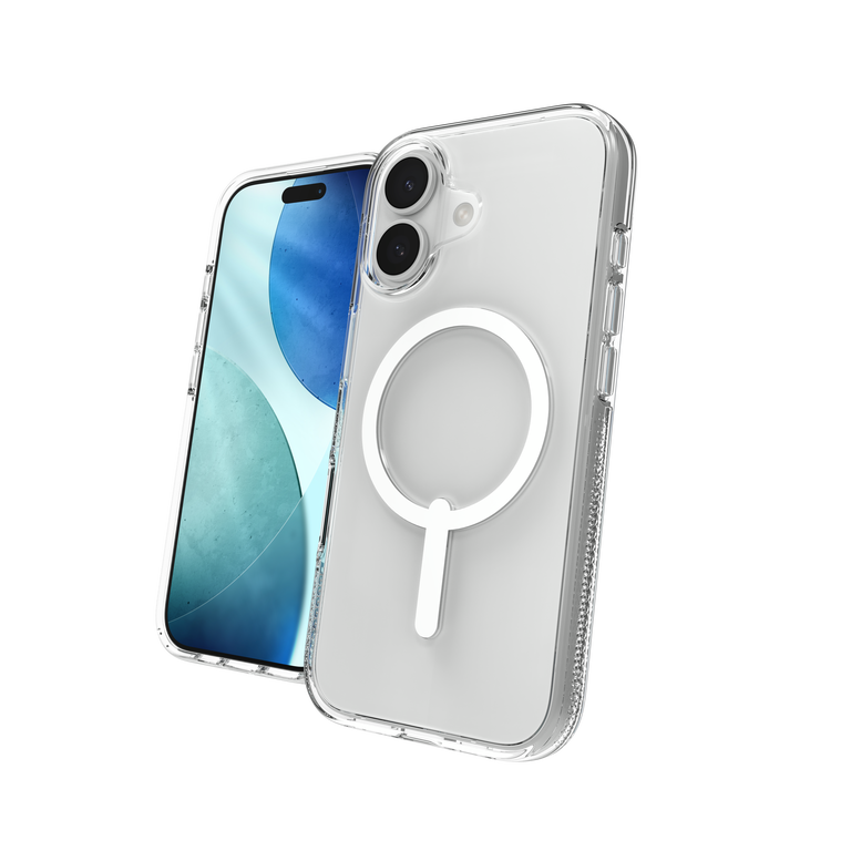 ZAGG Crystal Palace Snap Case Etui Ochronne do iPhone 17, Kompatybilne z MagSafe (Clear)