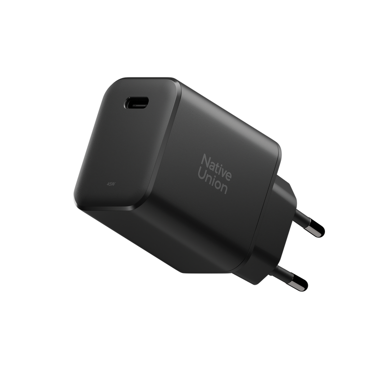 Native Union Fast GaN Charger Ładowarka Sieciowa USB-C 45W (Black)