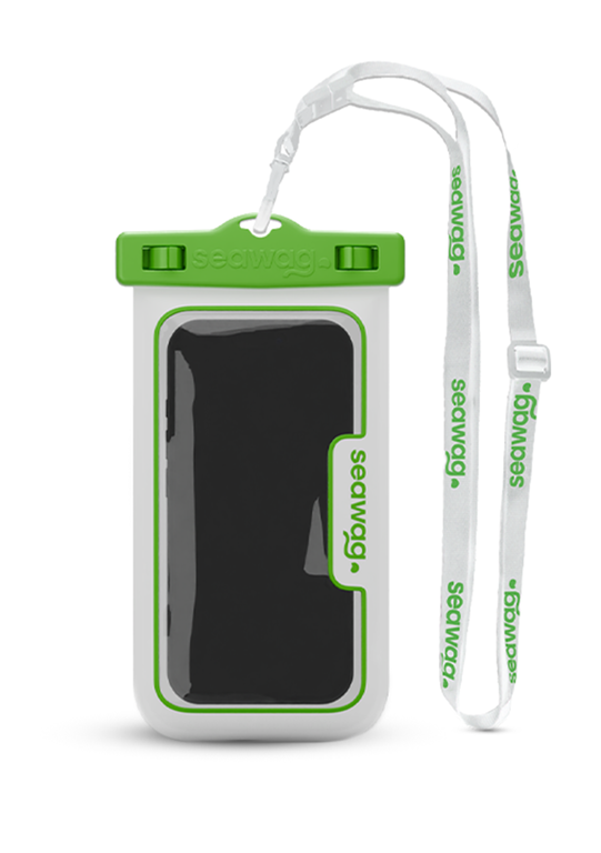 Seawag Element-Proof Case Etui Wodoodporne do Telefonu (Green & White)