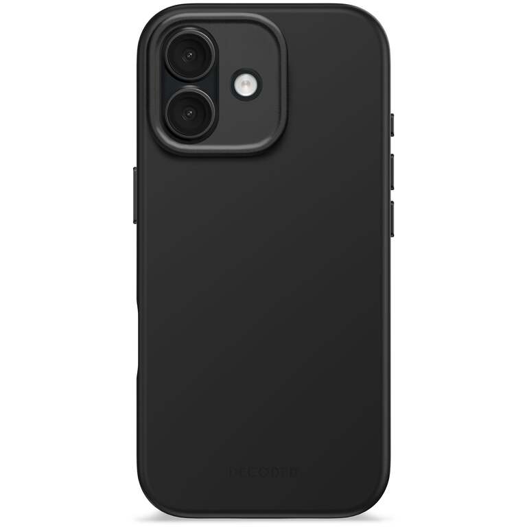 Decoded Silicone Case Etui Silikonowe do iPhone 17, Kompatybilne z MagSafe (Phanom Black)