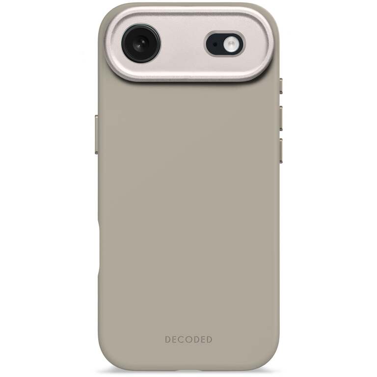 Decoded Silicone Case Etui Silikonowe do iPhone Air, Kompatybilne z MagSafe (Soft Taupe)