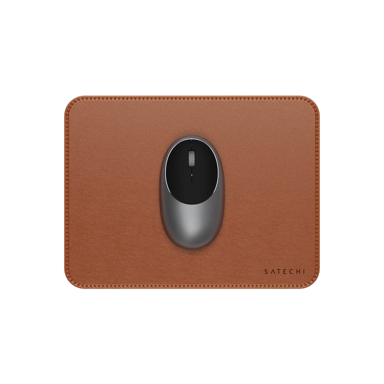 Satechi Vegan-Leather Premium Mouse Pad Podkładka pod Mysz ze Skóry Wegańskiej (Brown)
