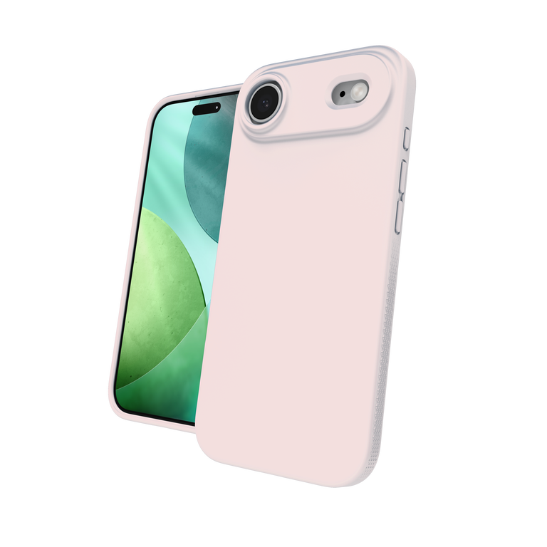 ZAGG Manhattan Snap Case Etui Silikonowe do iPhone Air, Kompatybilne z MagSafe (Pink Blush)