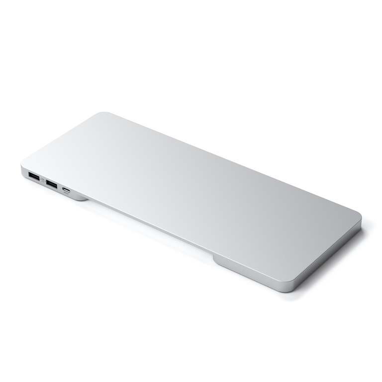 Satechi Slim Dock Stacja Dokująca USB-C 10Gb, USB-A 10Gb, 2x USB-A, Czytnik Kart Micro/SD, Kieszeń na NVMe SATA do iMac 24
